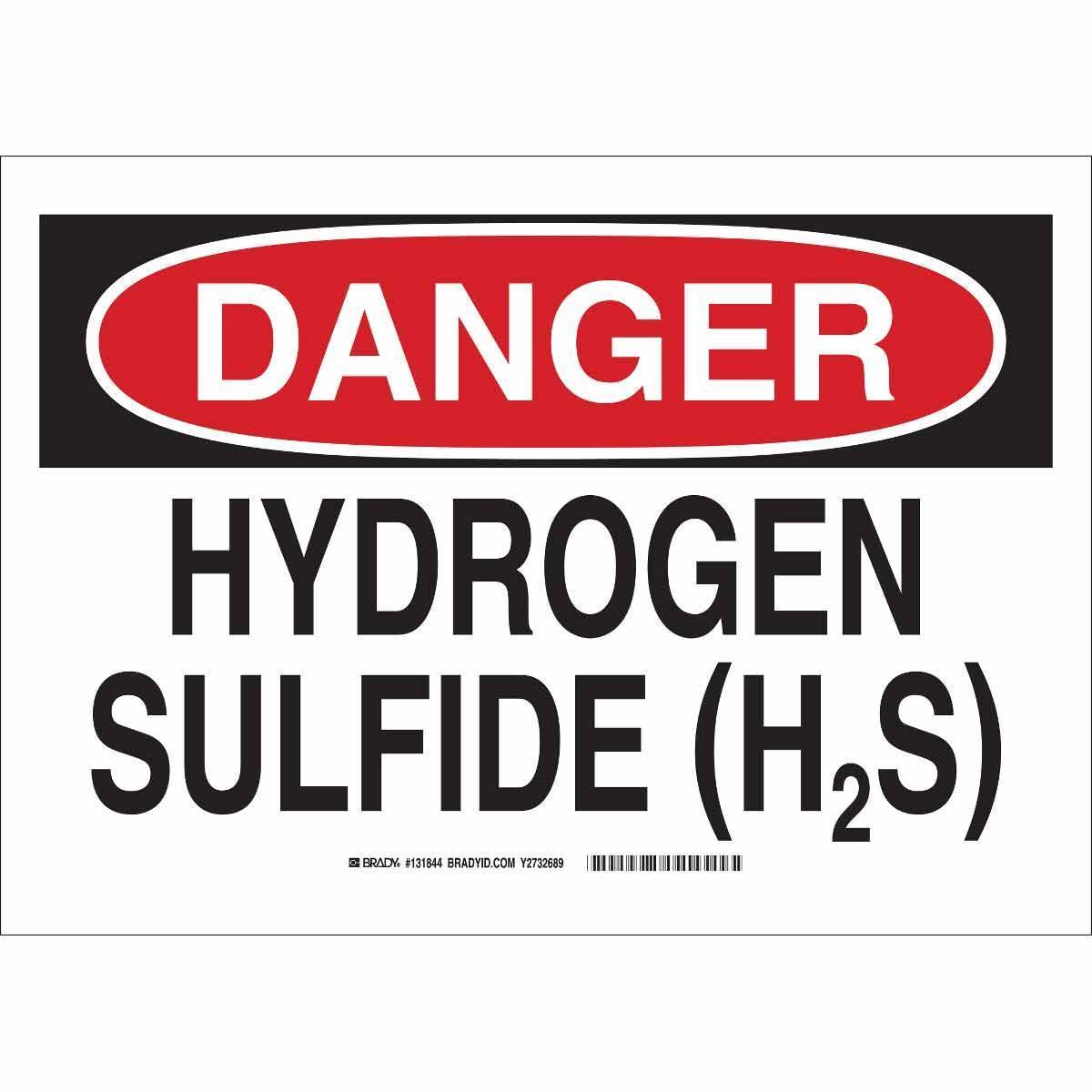 Brady® 131844 Chemical & Hazardous Material Signs