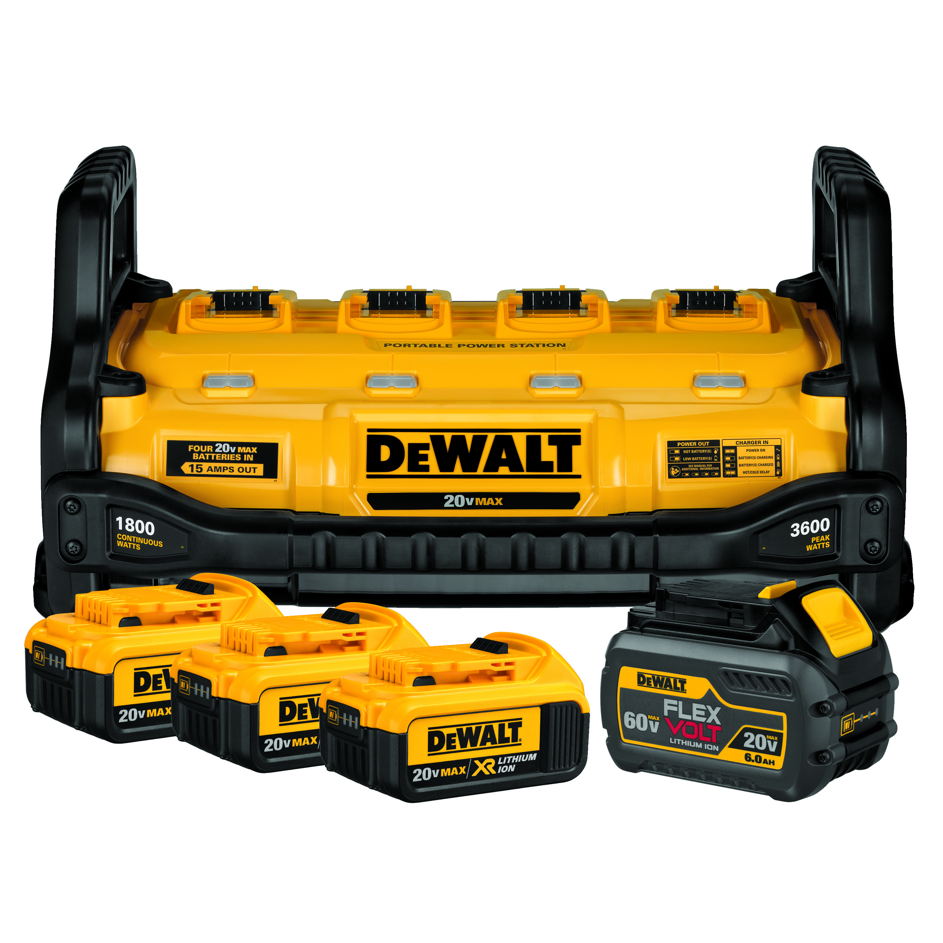 DeWALT® DCB1800M3T1 Cordless Tool Battery Chargers