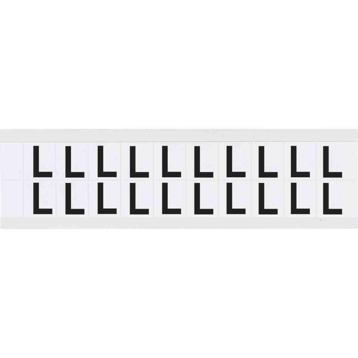 Brady® 9712-L Letters & Numbers