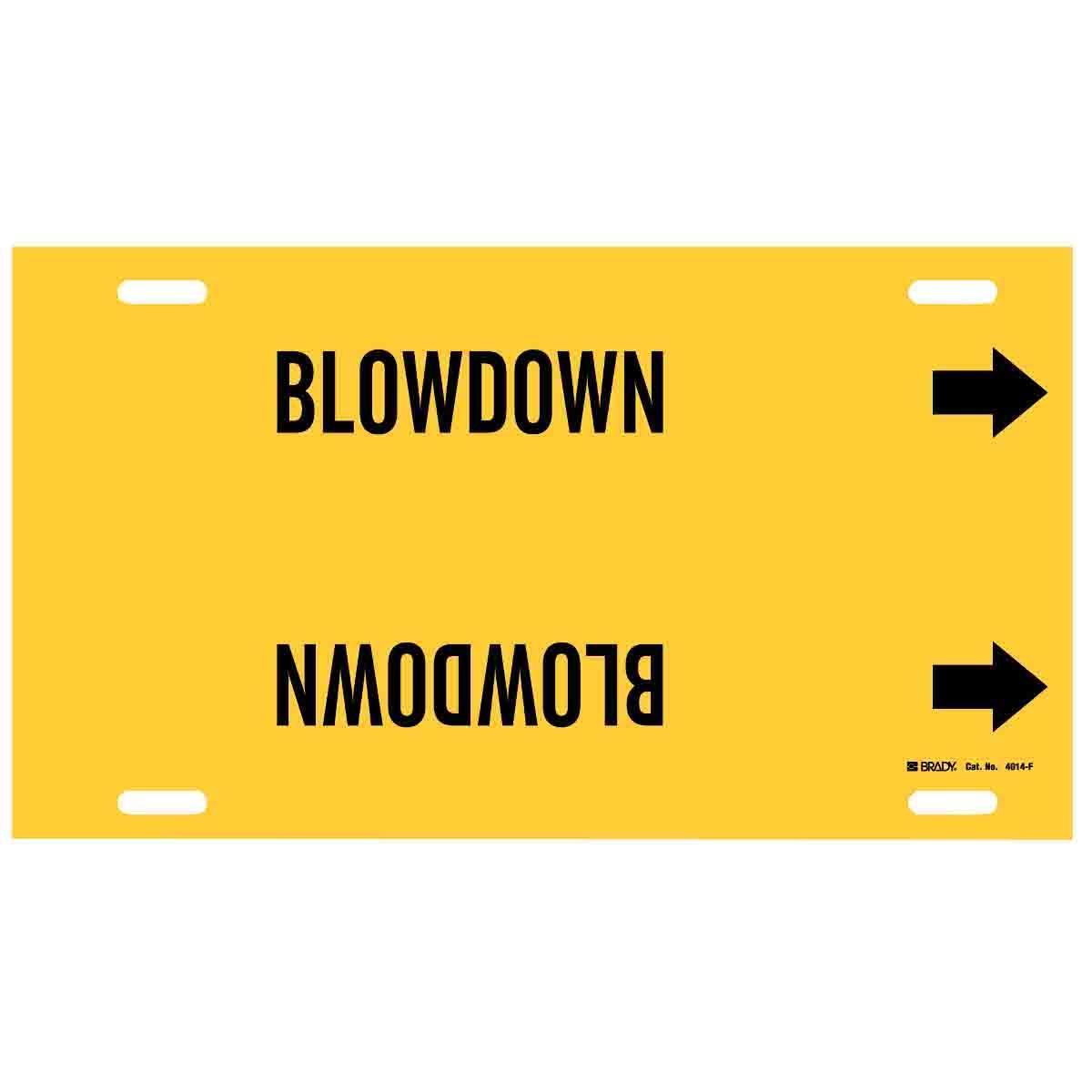 Brady® 4014-F Pipe Markers