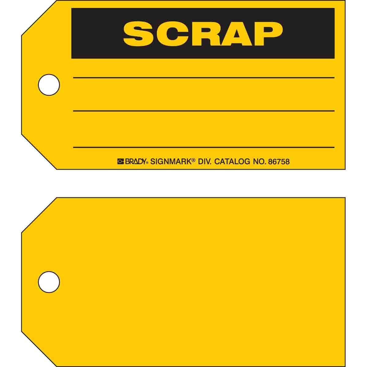 Brady® 86758 Safety & Facility Tags