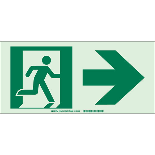 Brady® 114674 Fire, Emergency, Exit & First Aid Signs