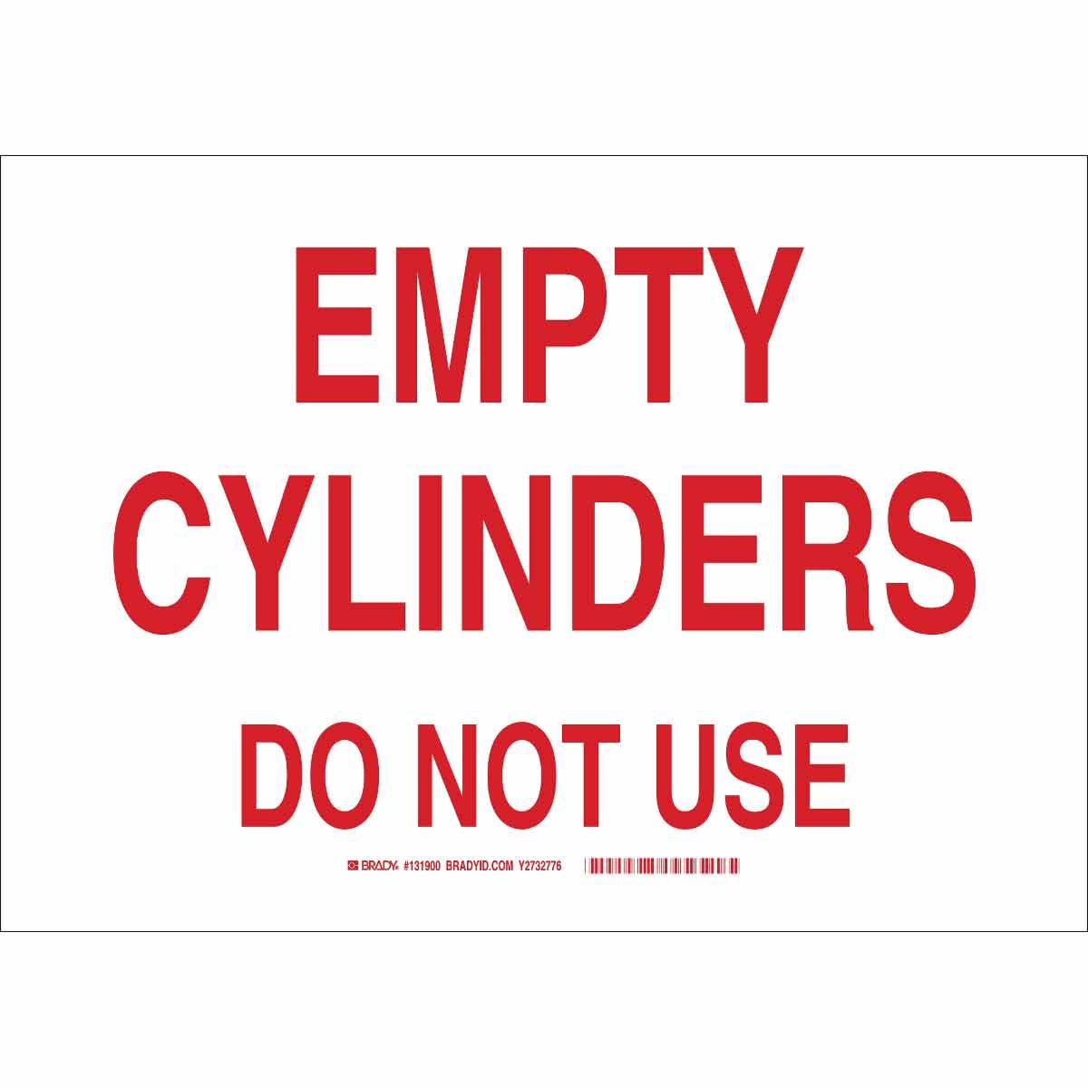 Brady® 131900 Chemical & Hazardous Material Signs