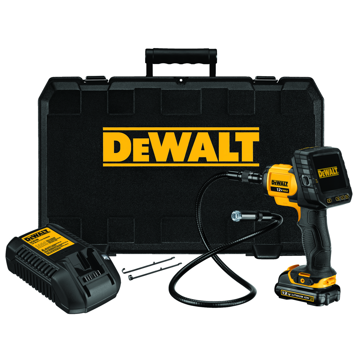 DeWALT® DCT410S1 Inspection Cameras & Video Borescopes
