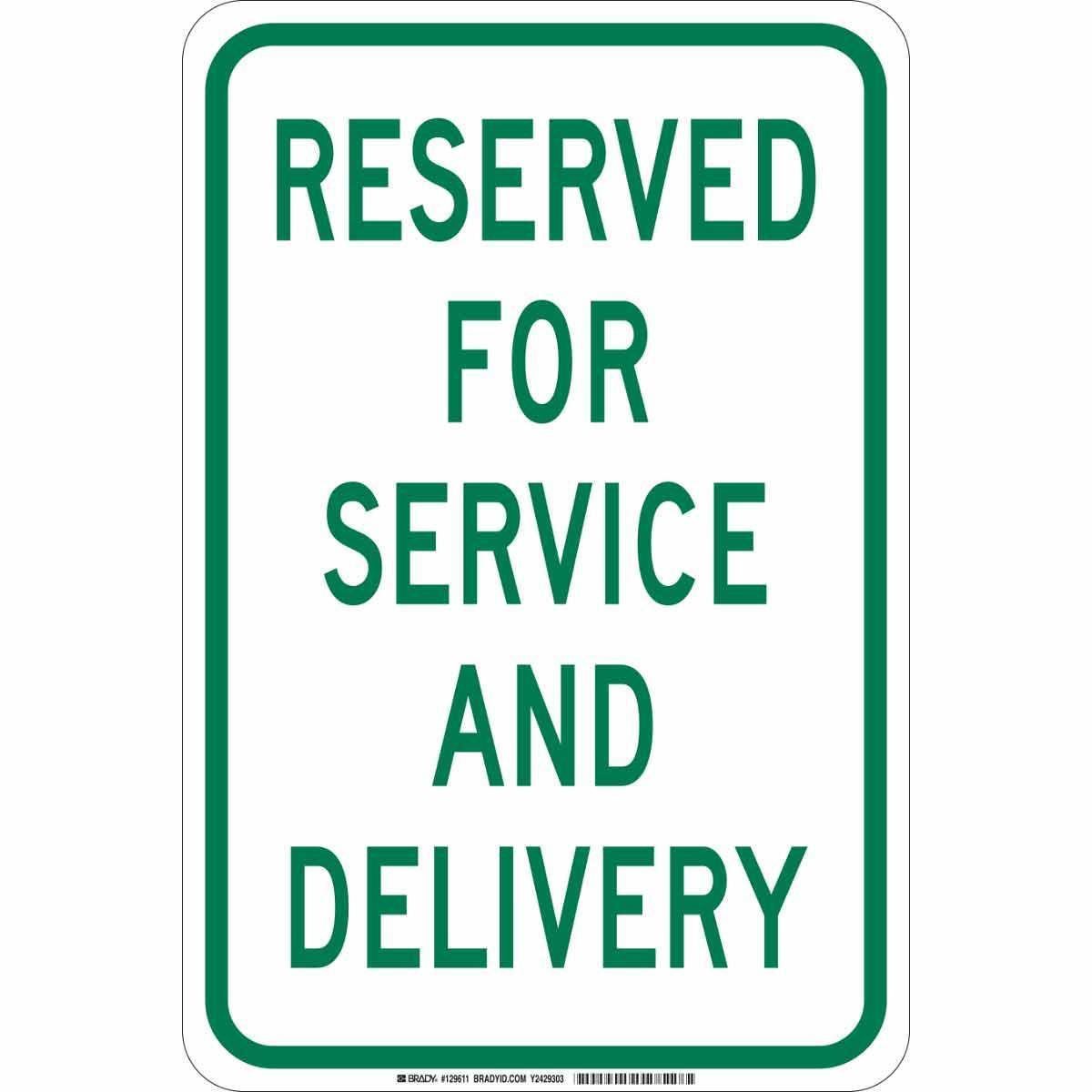 Brady® 129610 Parking & Traffic Signs