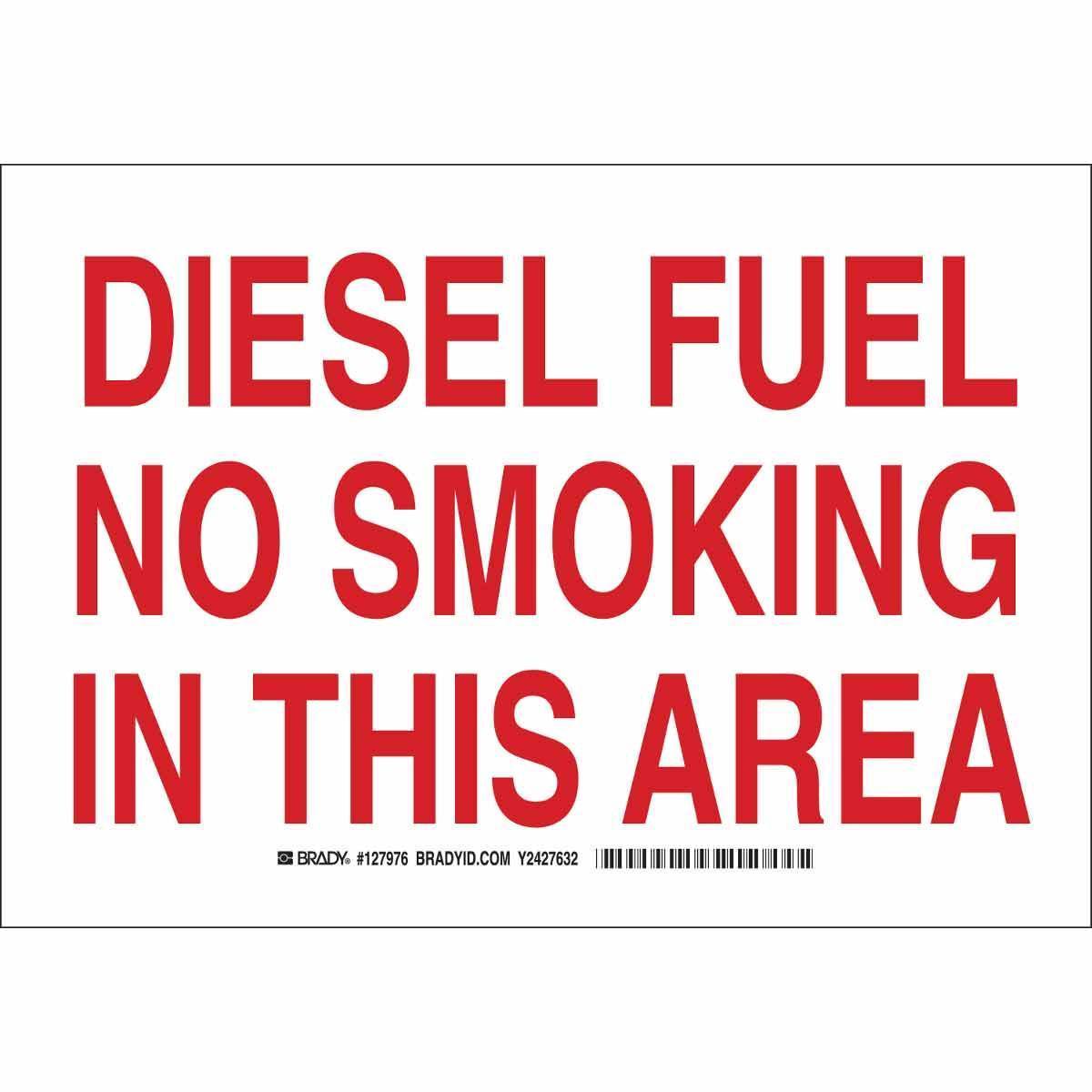 Brady® 127978 No Smoking & Restricted Activity Signs