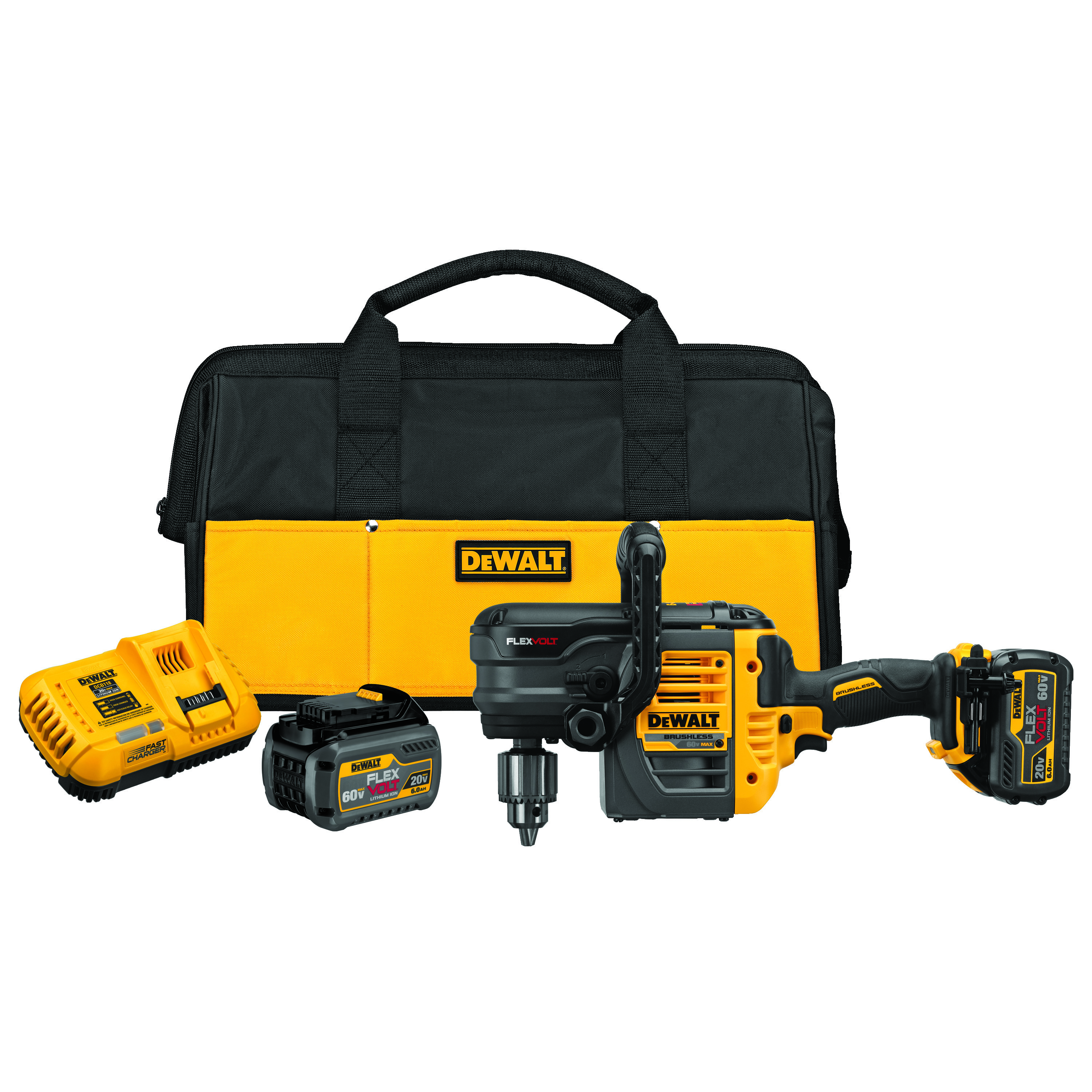 DeWALT® DCD460T2 Cordless Right Angle Drills