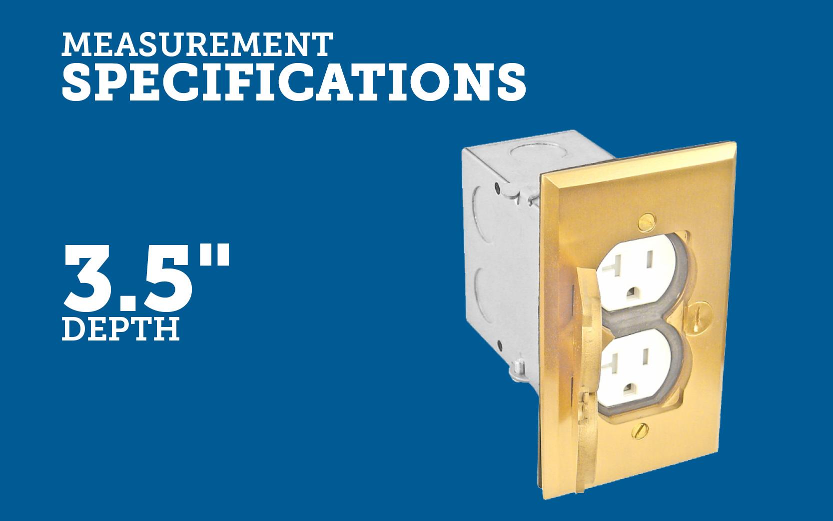 GARVIN® FBCVBR-U-KIT Floor Box Outlet Assemblies