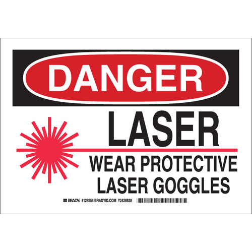 Brady® 129253 Chemical & Hazardous Material Signs