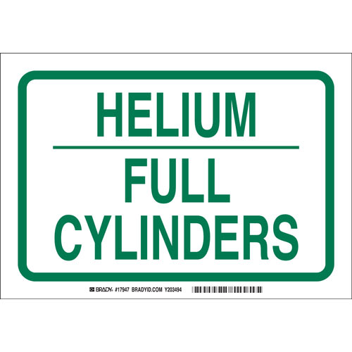 Brady® 17947 Chemical & Hazardous Material Signs