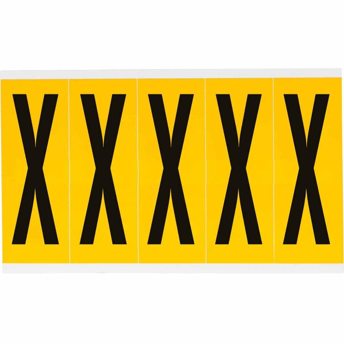 Brady® 1560-X Letters & Numbers