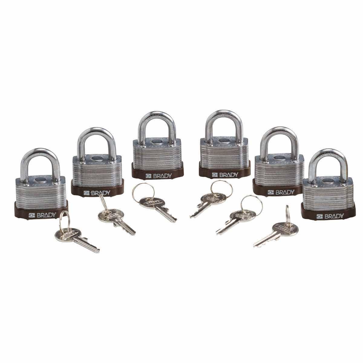 Brady® 123280 Lockout Padlocks