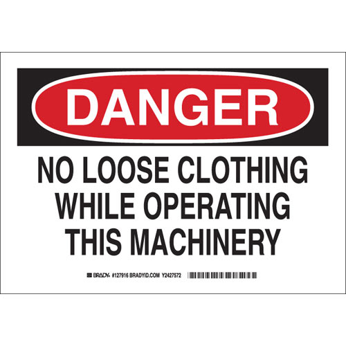 Brady® 127916 Accident Prevention Signs