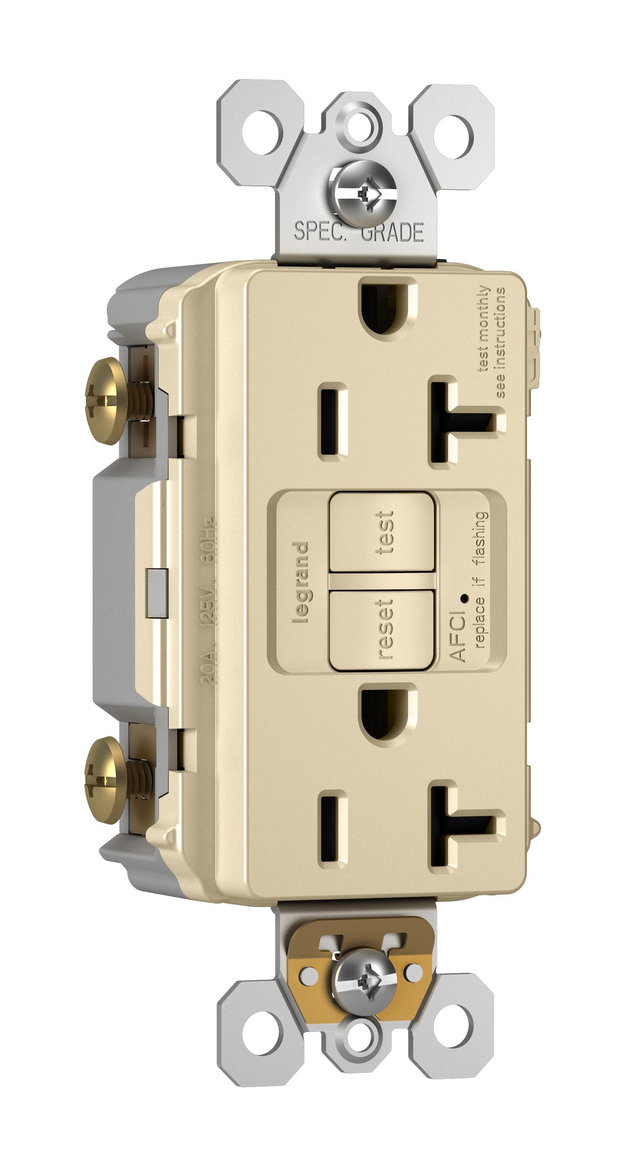 Pass & Seymour® AF202TRI AFCI Receptacles