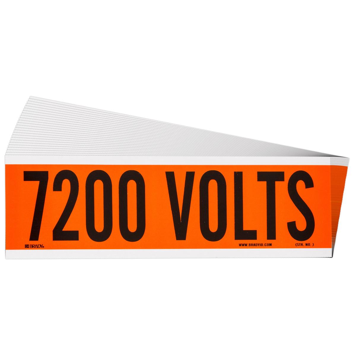 Brady® 152338 Conduit & Voltage Markers