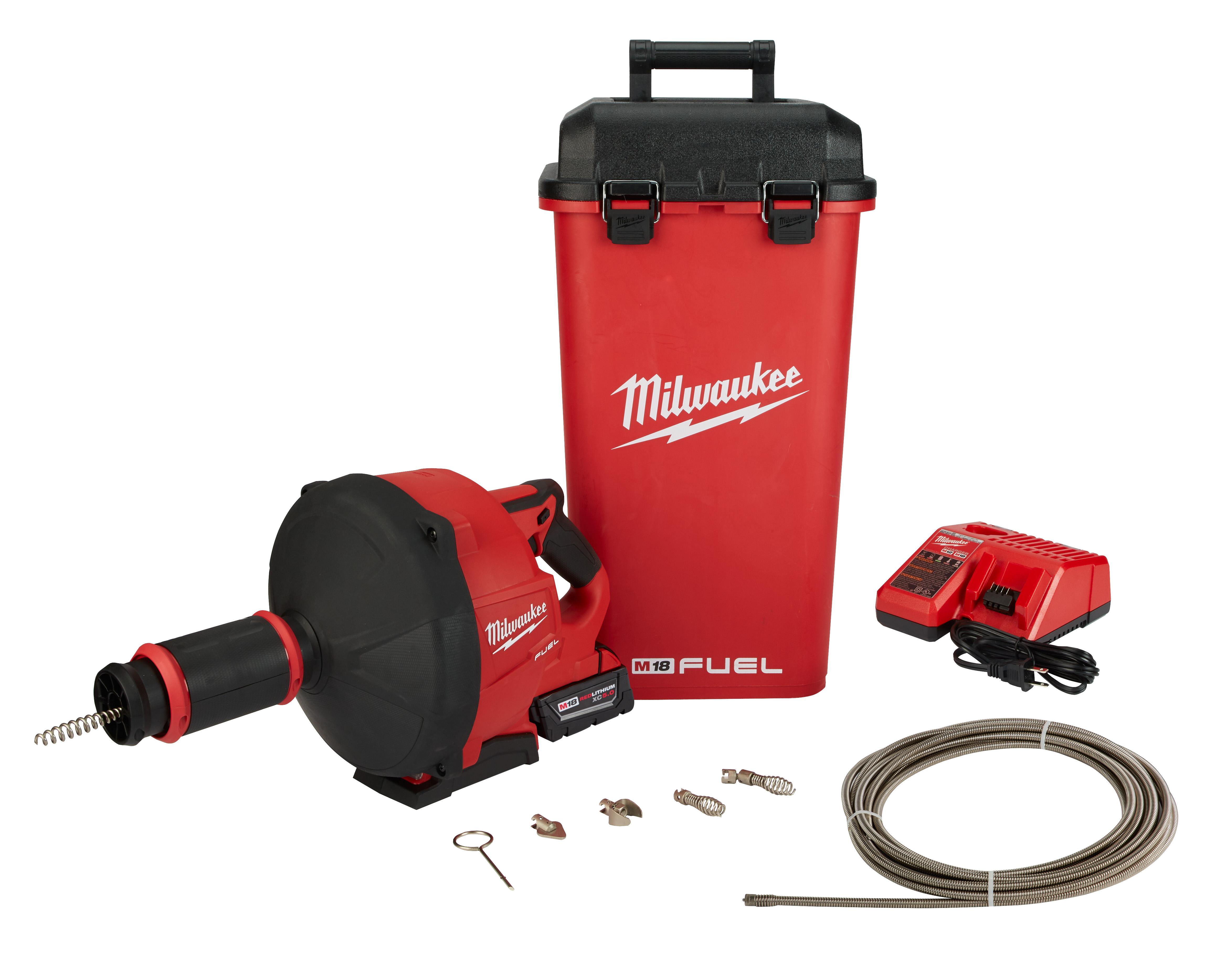 Milwaukee® 2772B-21XC Electric Drain Cleaning Machines