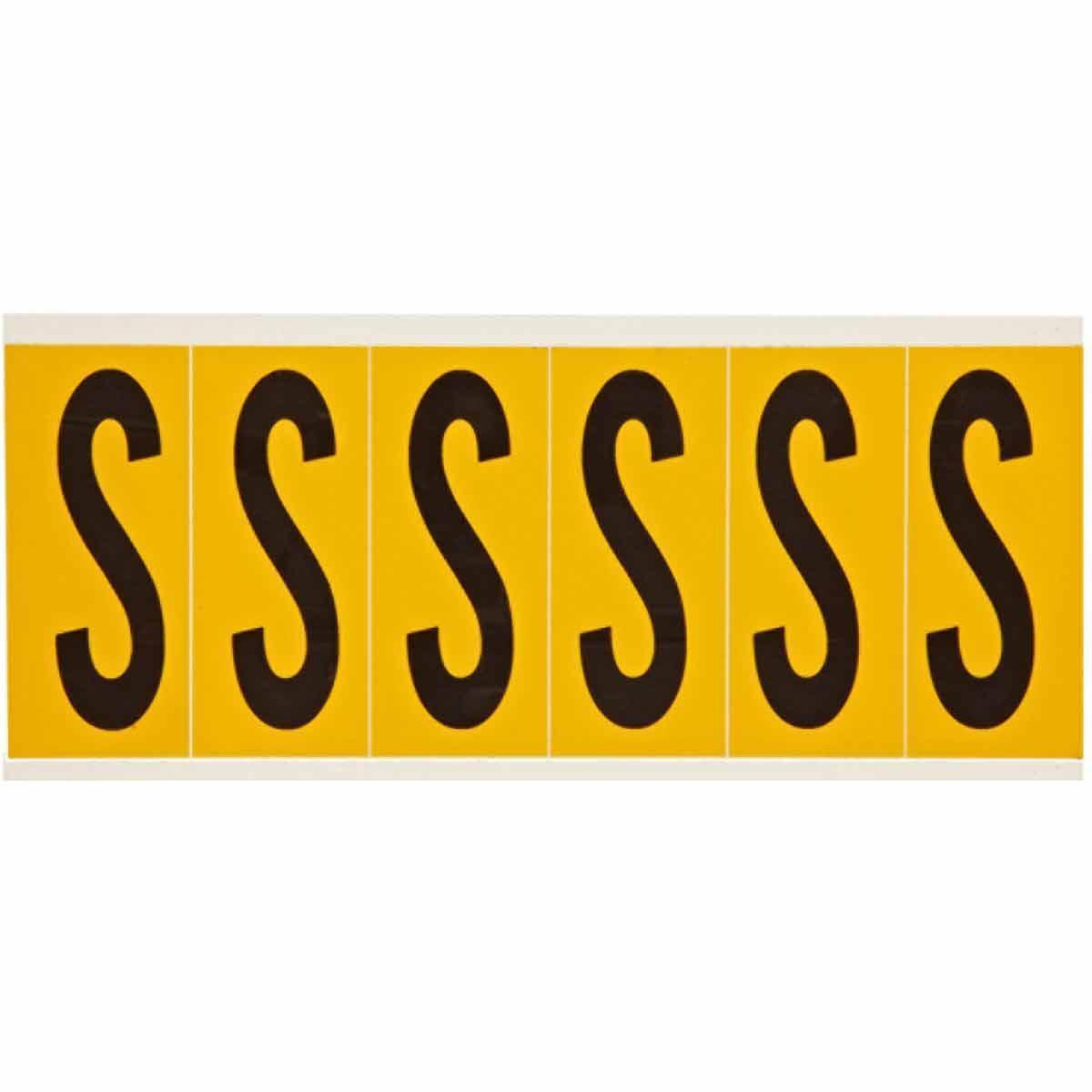 Brady® 1550-S Letters & Numbers