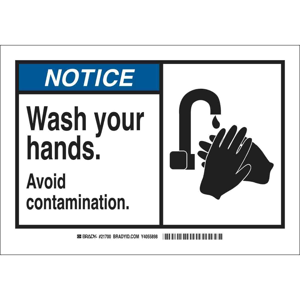Brady® 83874 Office & Facility Signs