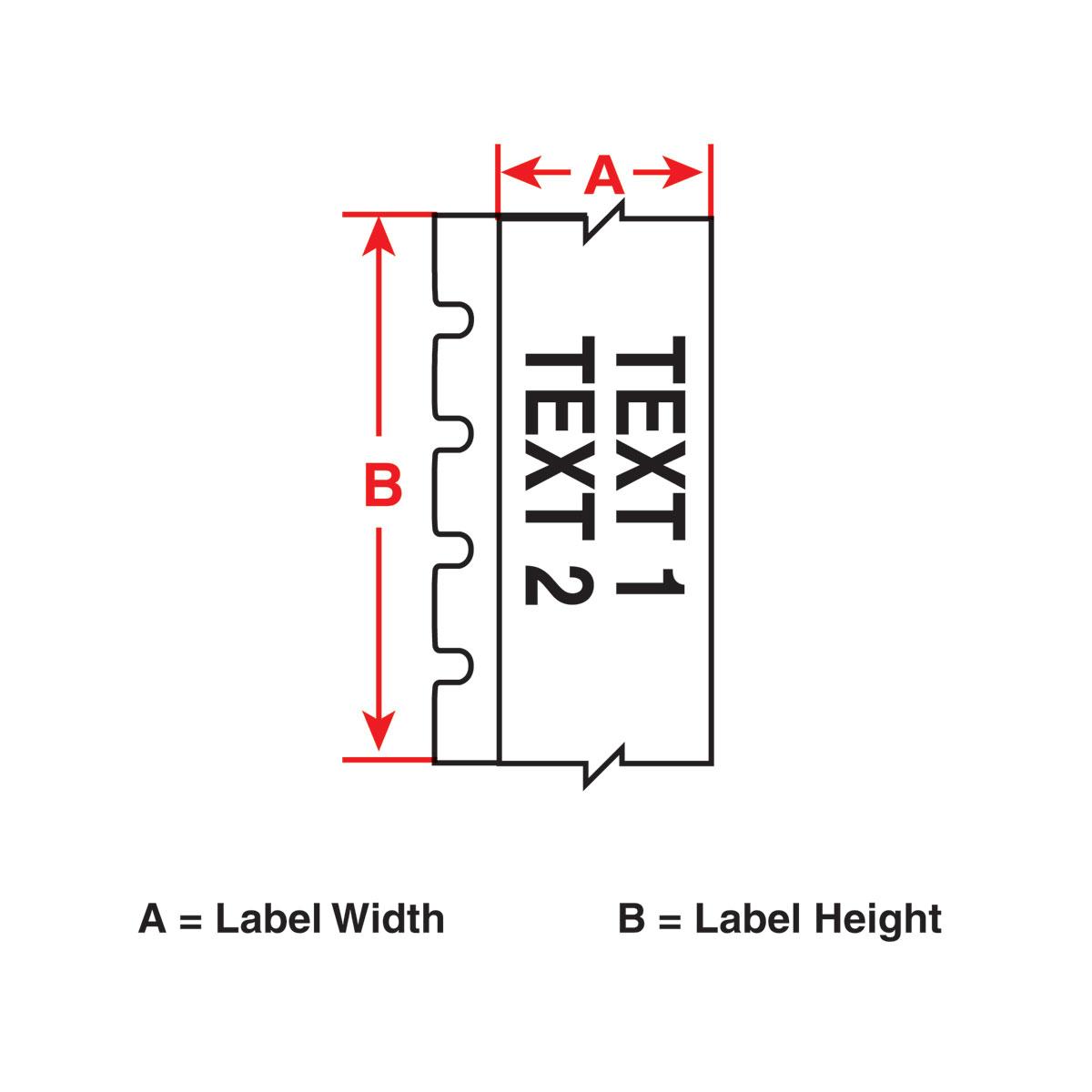 Brady® MC-1500-403 Blank Labels & Preprinted Headers
