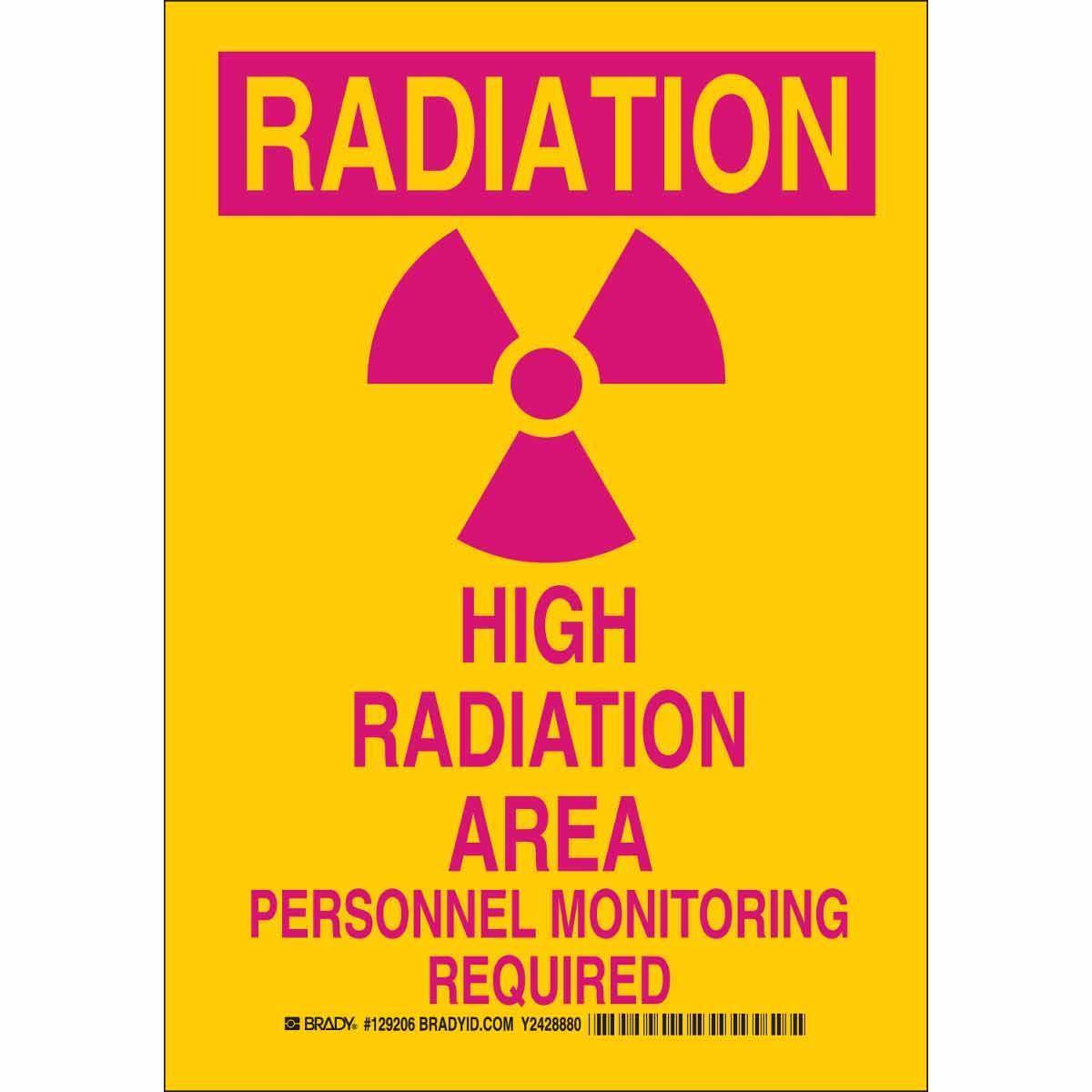 Brady® 129206 Chemical & Hazardous Material Signs