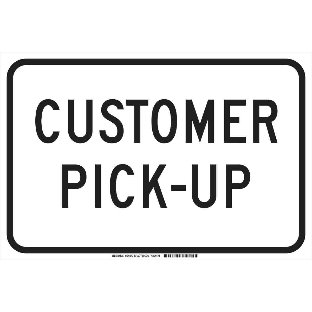 Brady® 129478 Parking & Traffic Signs