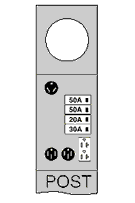 Midwest® M775CP6010 Metered Power Outlet Pedestals