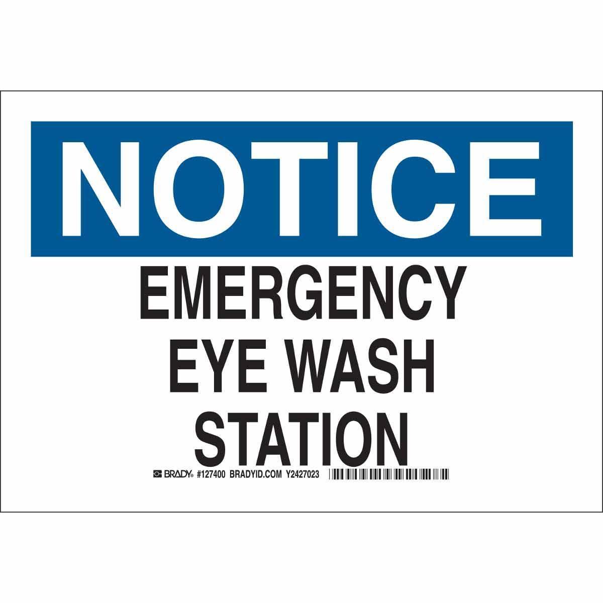 Brady® 127402 Fire, Emergency, Exit & First Aid Signs