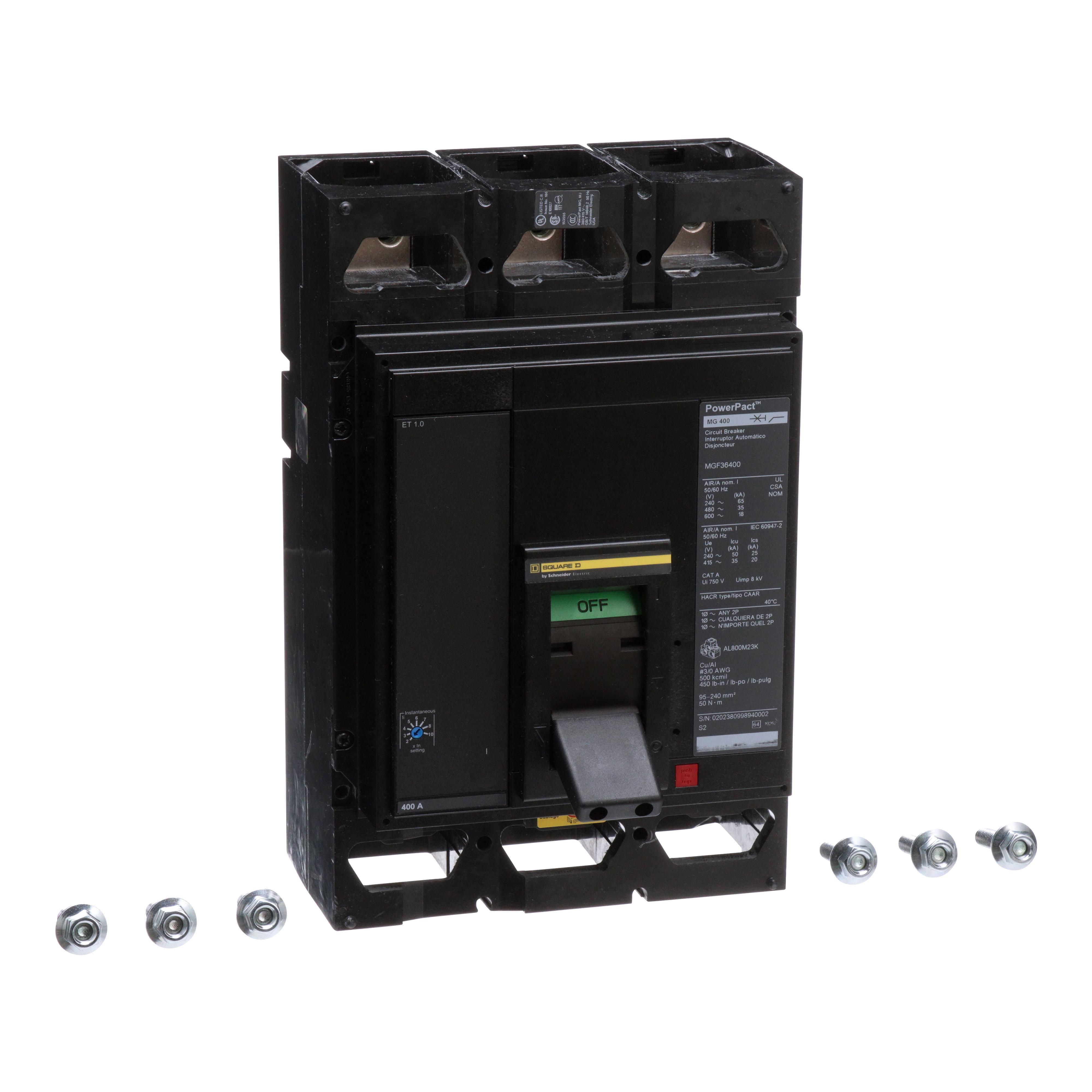 Square D™ MJF36400 Molded Case Circuit Breakers
