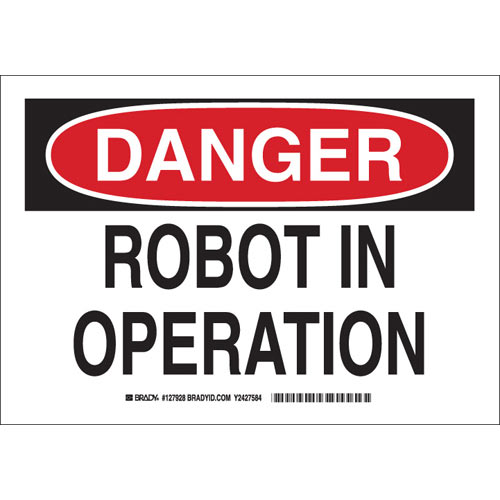 Brady® 127928 Accident Prevention Signs