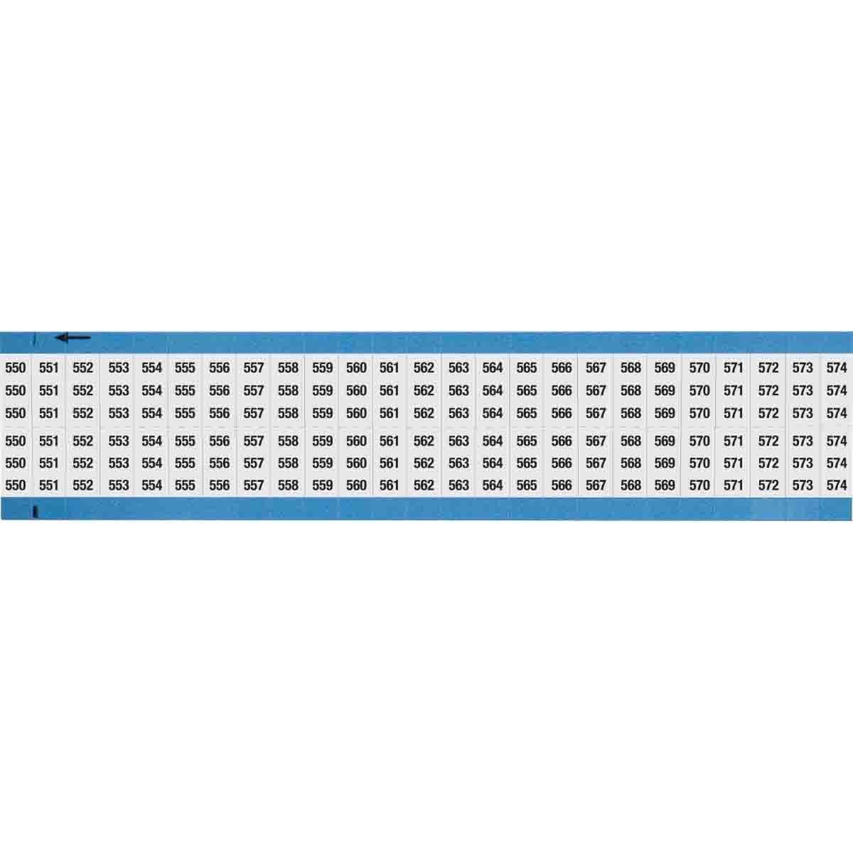 Brady® WM-550-574-SC-PK Wire Marker Cards