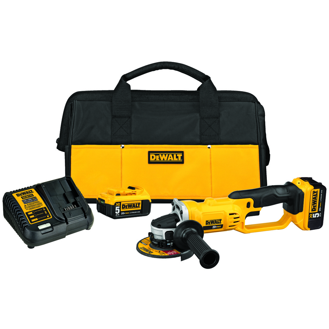 DeWALT® DCG412P2 Cordless Angle Grinders