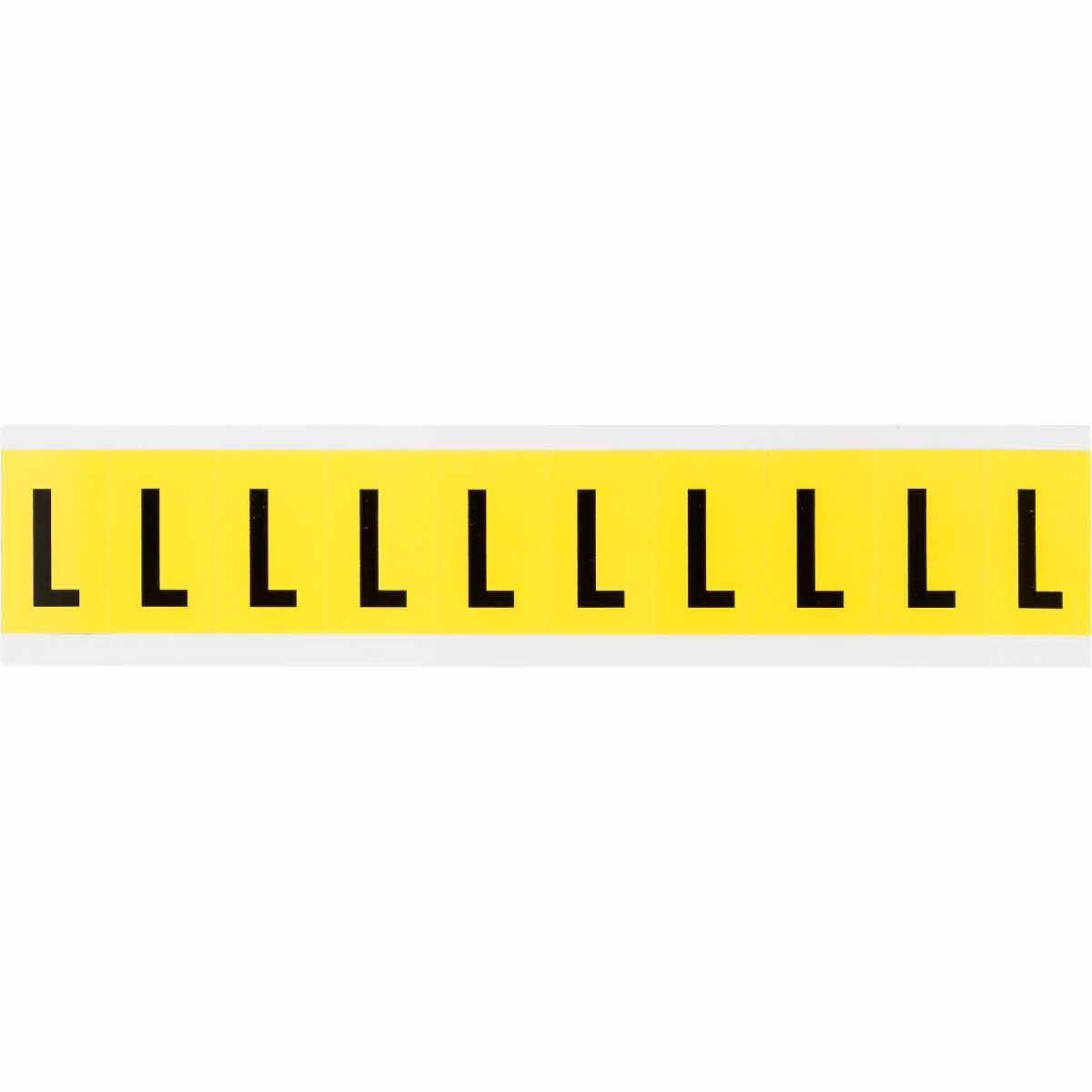 Brady® 3430-L Letters & Numbers