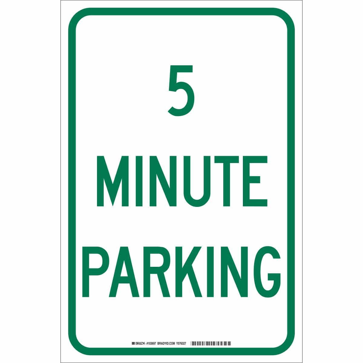 Brady® 103697 Parking & Traffic Signs