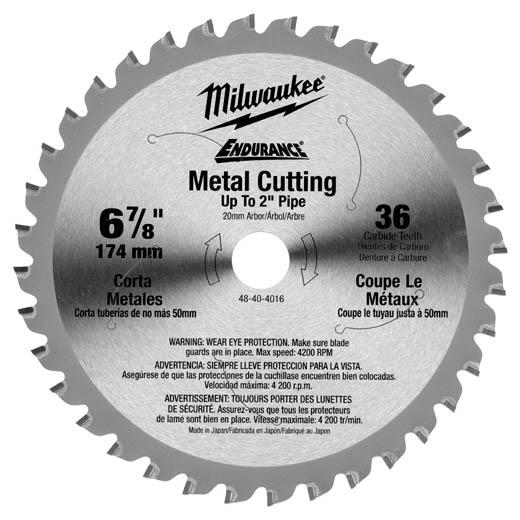 Milwaukee® 48-40-4016 Circular Saw Blades