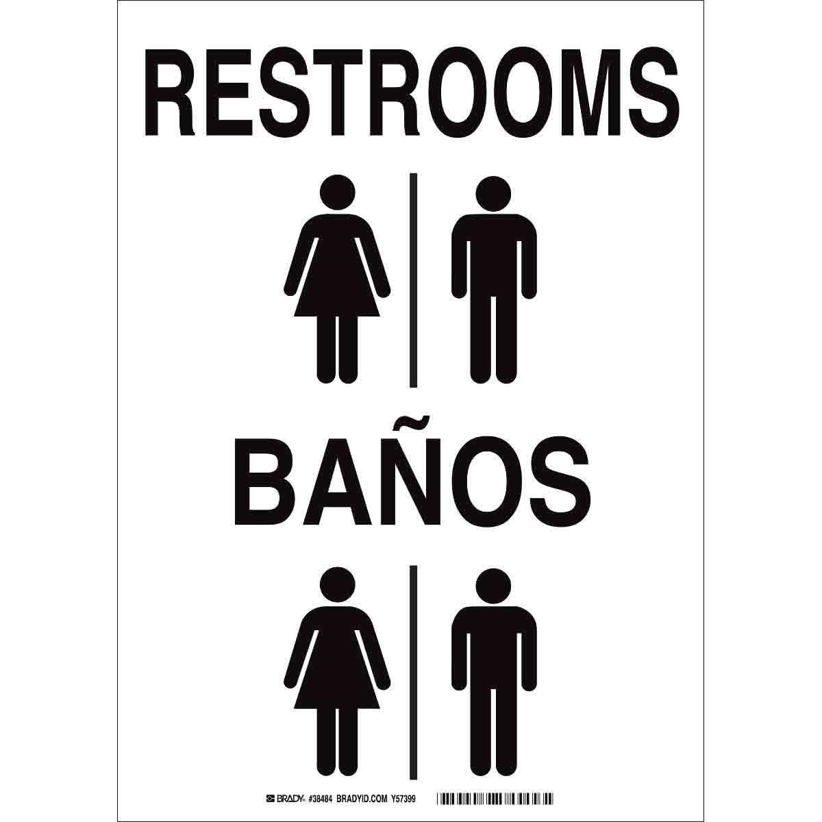 Brady® 38484 Office & Facility Signs