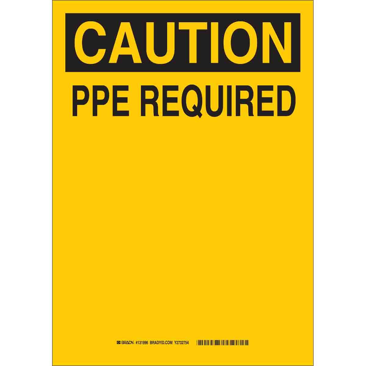 Brady® 131998 Accident Prevention Signs