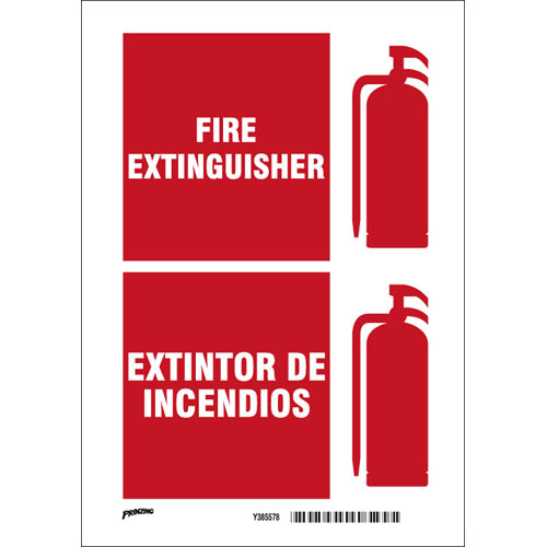 Brady® SP765BG Fire, Emergency, Exit & First Aid Signs