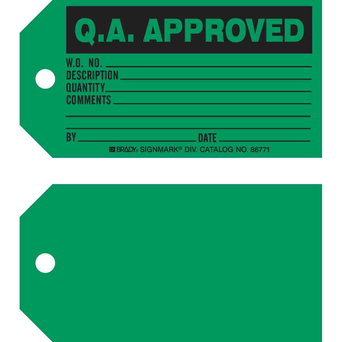 Brady® 86771 Safety & Facility Tags