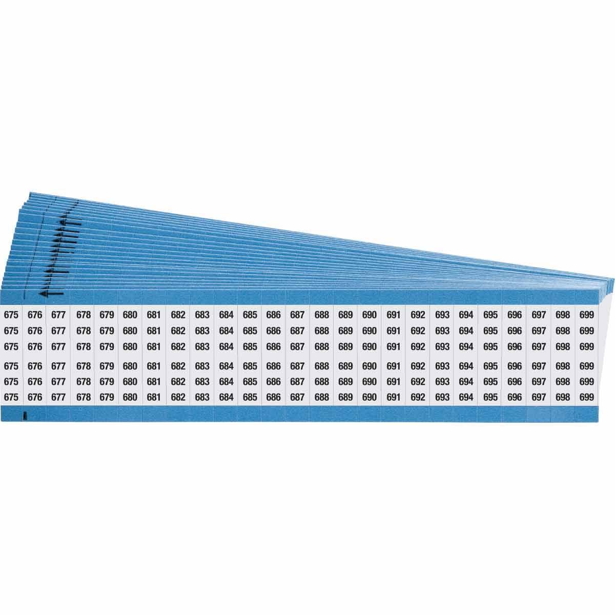 Brady® WM-675-699-PK Wire Marker Cards