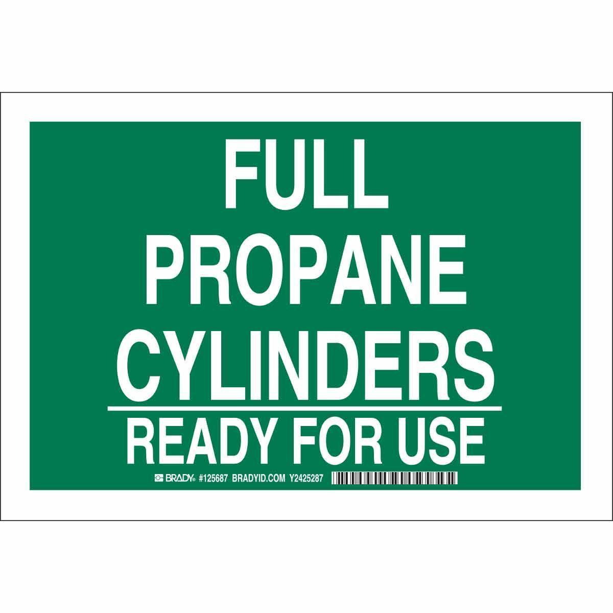 Brady® 125689 Chemical & Hazardous Material Signs