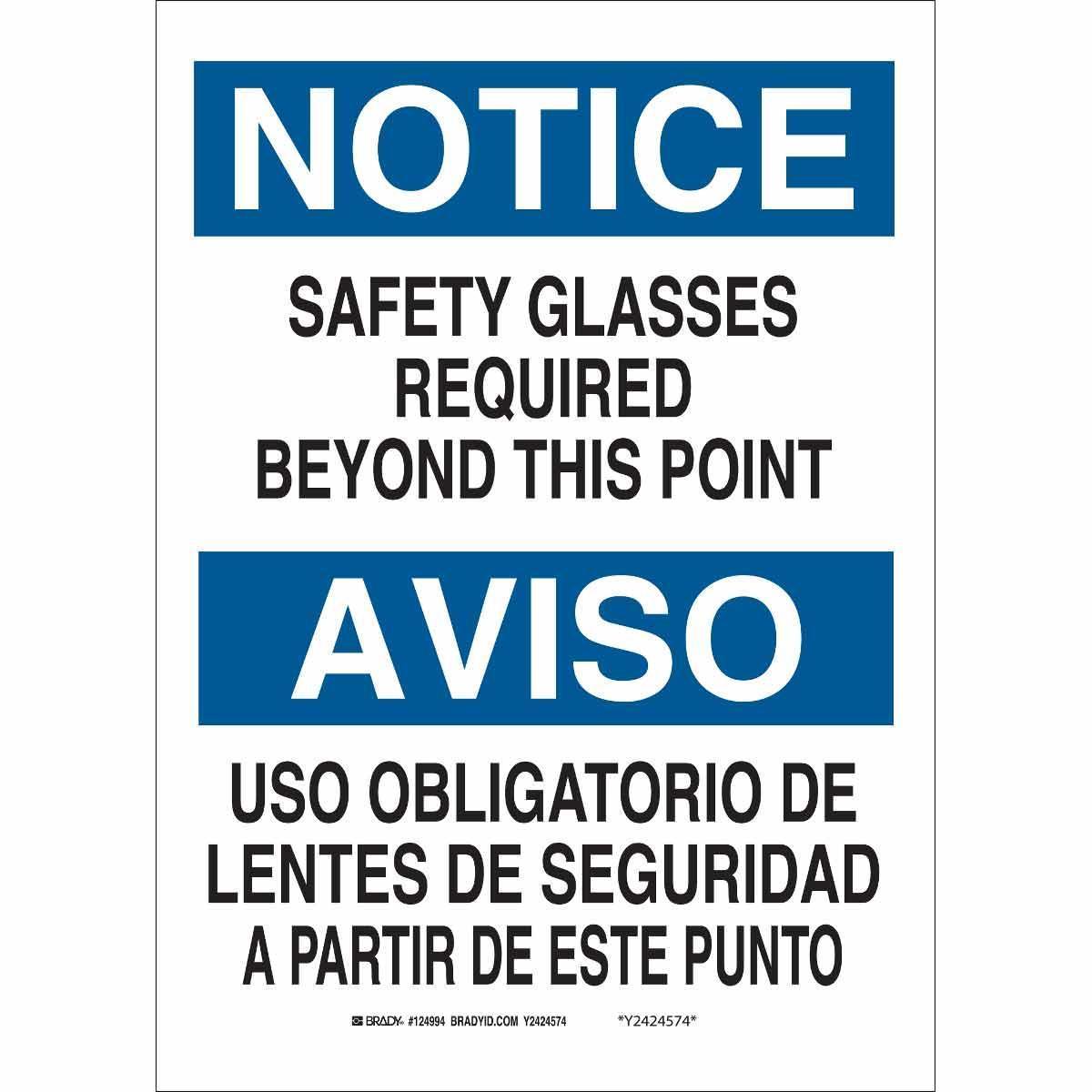Brady® 38188 Accident Prevention Signs