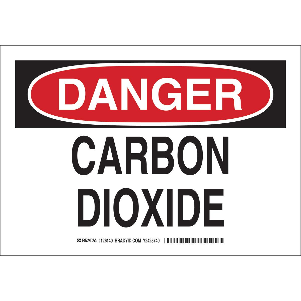 Brady® 126142 Chemical & Hazardous Material Signs
