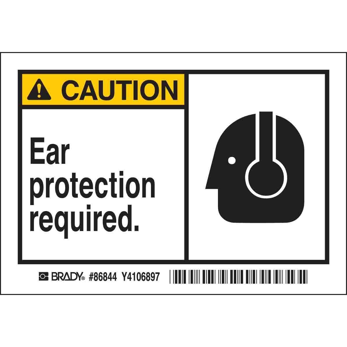 Brady® 86844 Safety & Facility Labels