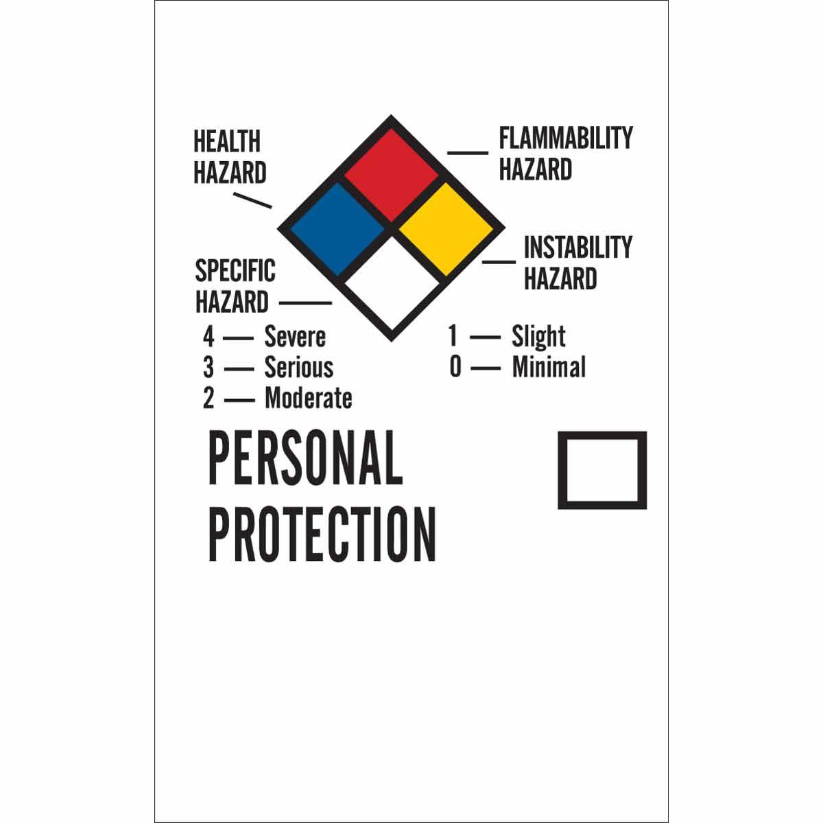 Brady® 121163 Safety & Facility Labels