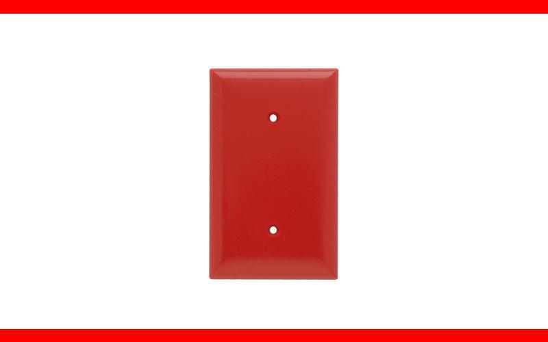 Pass & Seymour® SP14RED Blank Wallplates