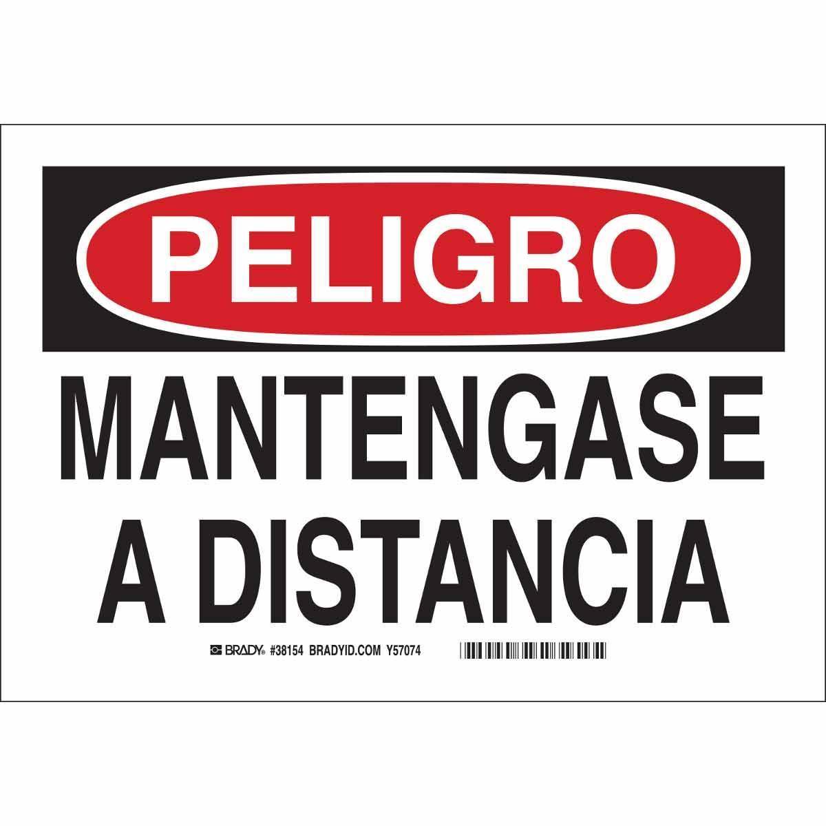 Brady® 38154 Accident Prevention Signs