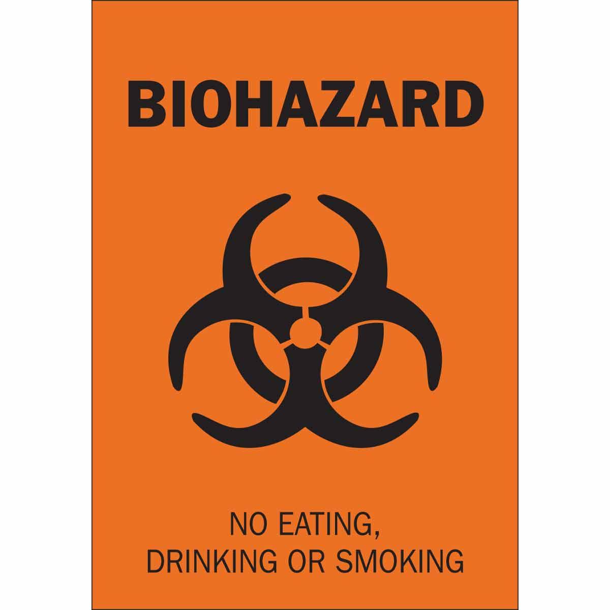 Brady® 89158 Chemical & Hazardous Material Signs