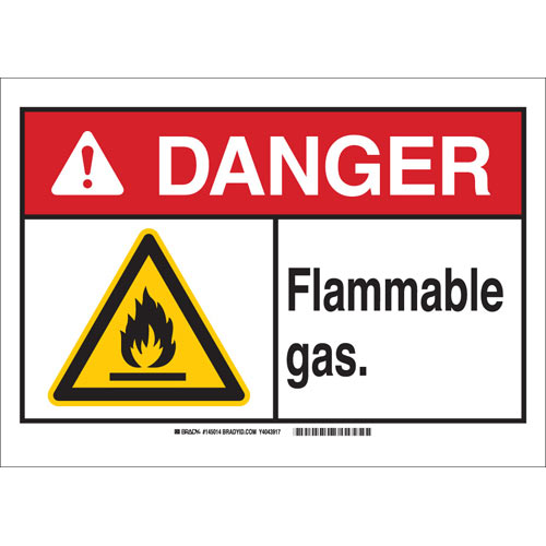 Brady® 145014 Chemical & Hazardous Material Signs