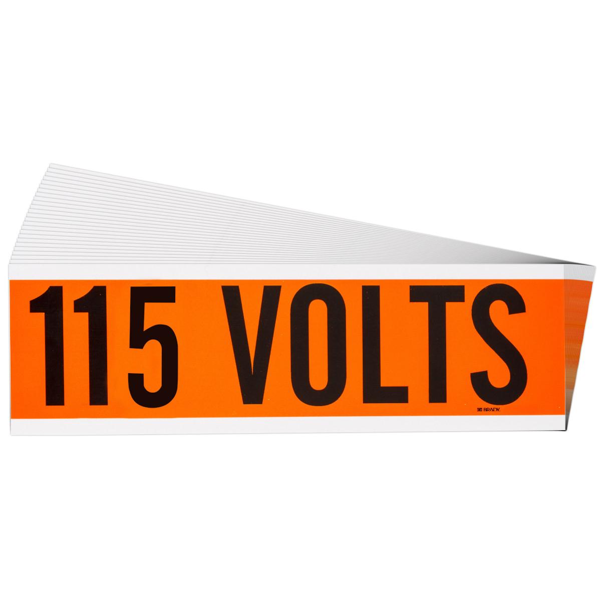 Brady® 152312 Conduit & Voltage Markers
