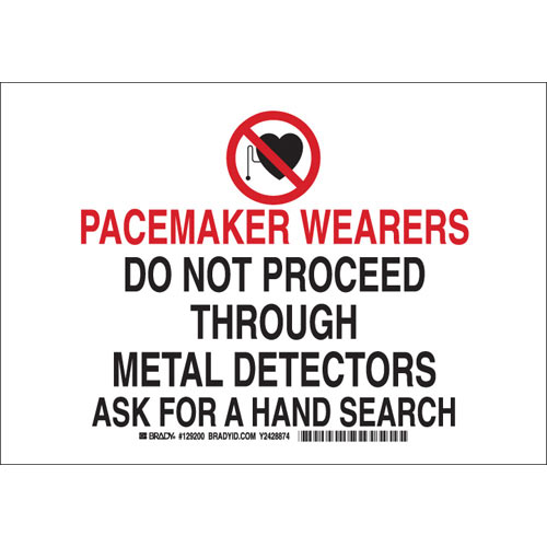 Brady® 129200 Chemical & Hazardous Material Signs